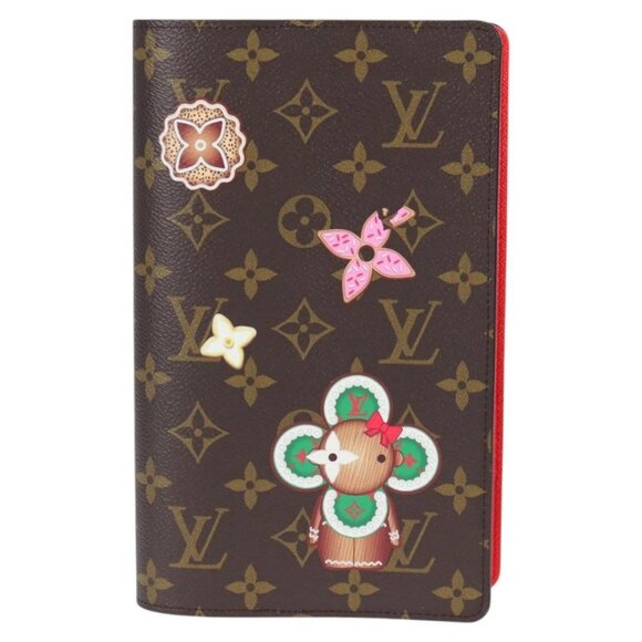 LOUIS VUITTON Monogram Vivienne Notebook Cover MM Emily GI1167 LV Auth 117069AM - Picture 2 of 16